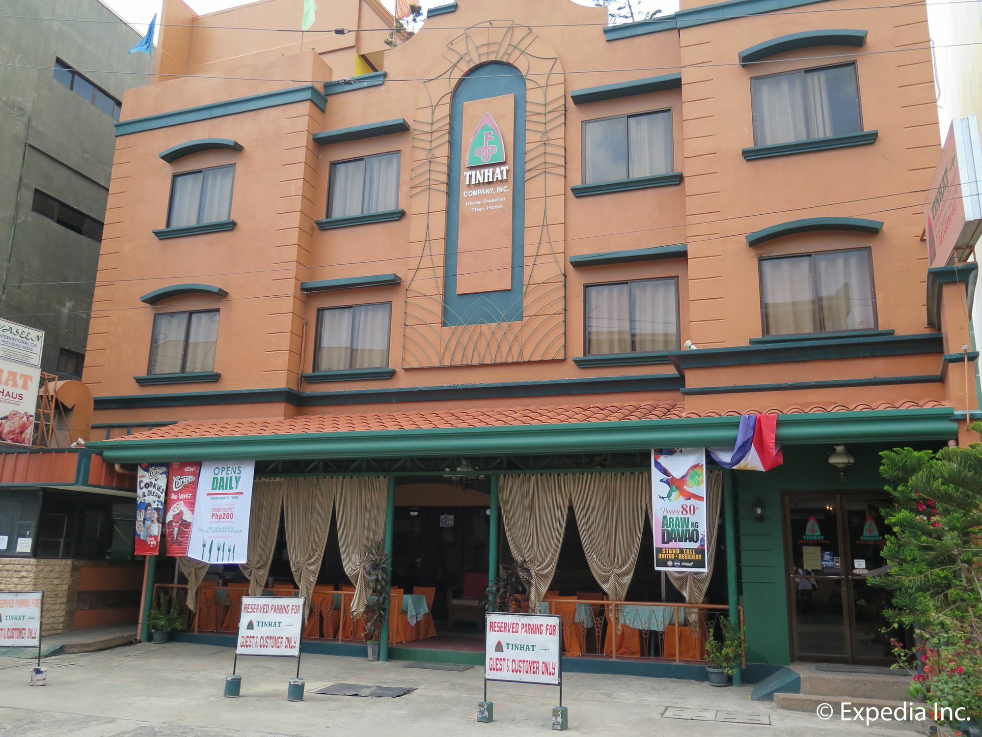 Tinhat Halal حلال Certified Boutique Hotel And Restaurant Davao City Esterno foto